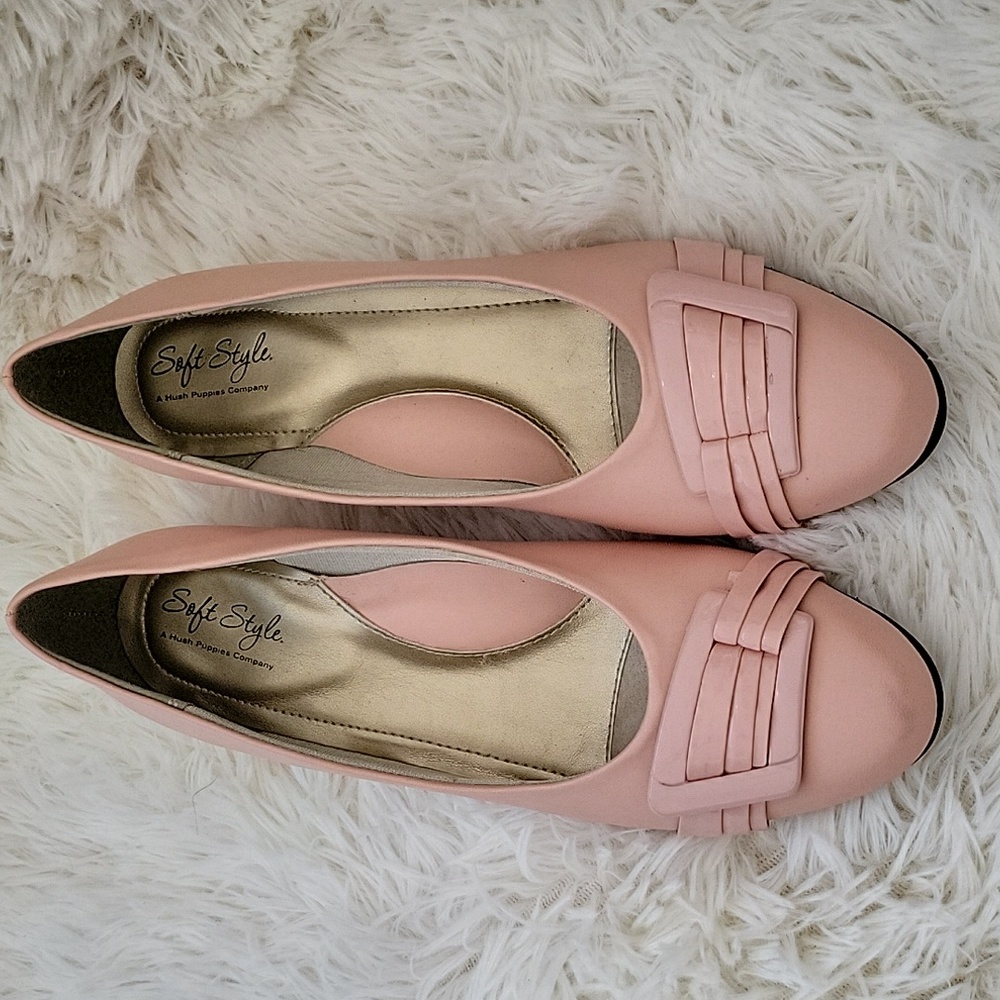 NWOT SOFT STYLE BY HUSH PUPPIES ROSE CLOUD WOMENS SIZE 9 PUMPS